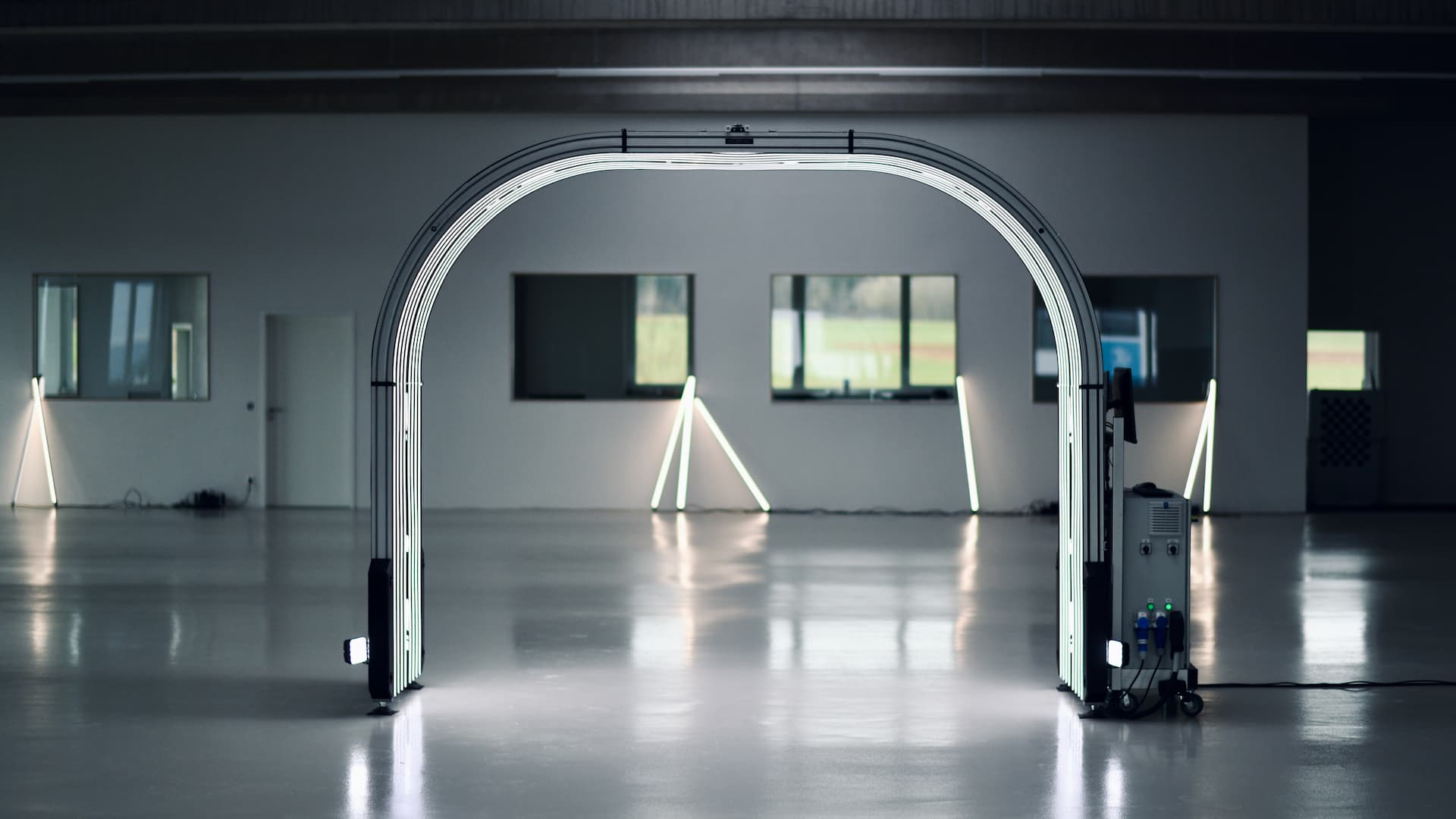 Colibri 3D hail scanner fully assembled