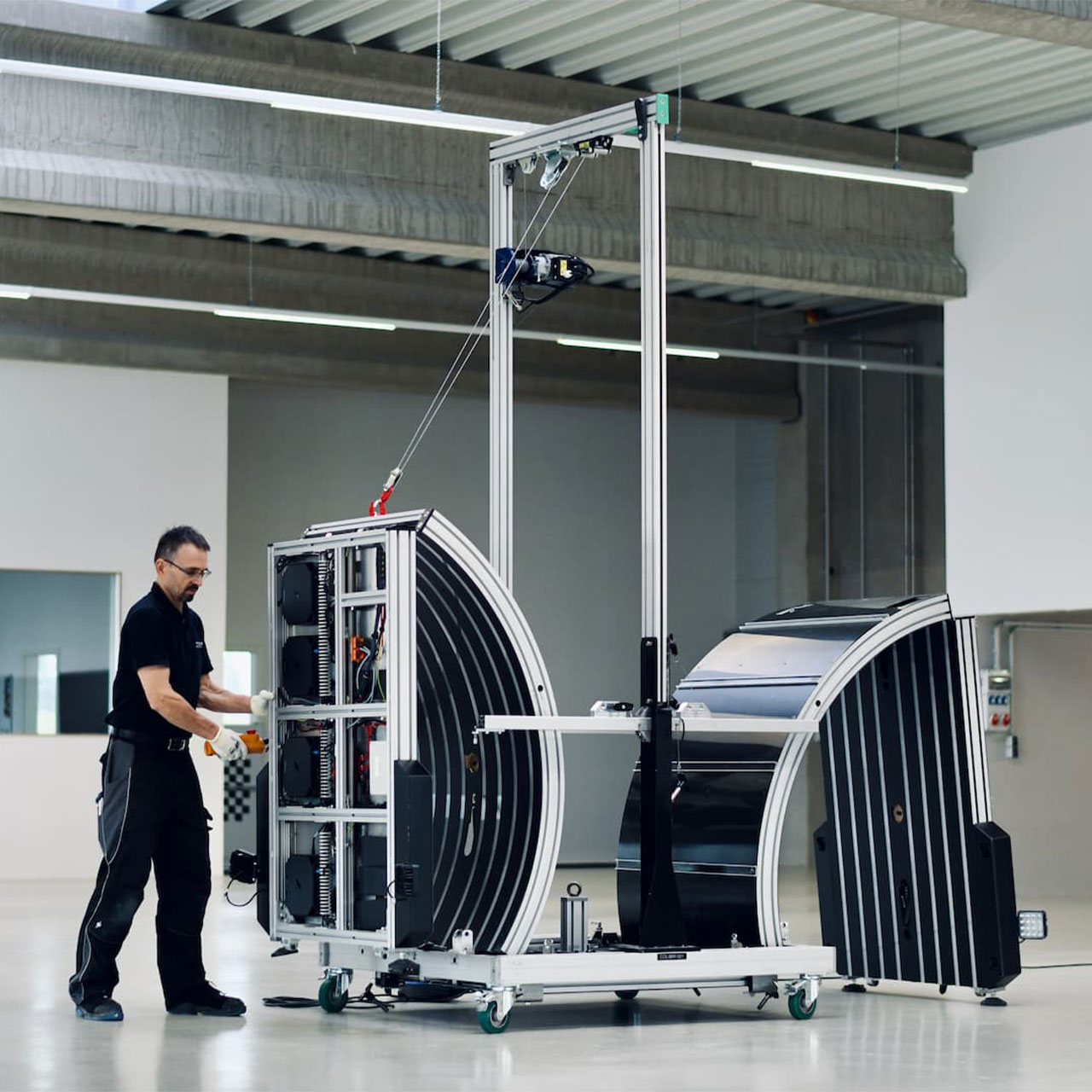 PDR-Team Australia workshop with Colibri scanner setup